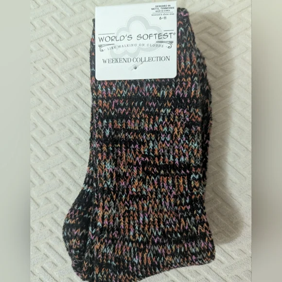 NWT World's Softest Socks **Sold Individually** - Women's Size 6-11 - Picture 3 of 8